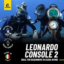 Consola de Buceo Cressi Leonardo - Negro