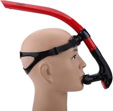 Tubo de Respiración Frontal para Snorkel Dilwe