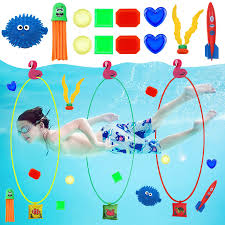 Juguetes de Buceo para Niños en la Piscina
