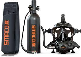 SMACO Mini Botella y Máscara de Buceo