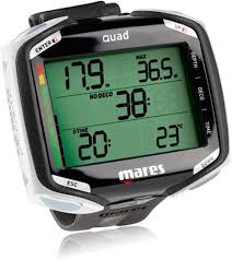 Ordenador de Buceo Mares Quad: Pantalla Grande y Clara