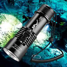 Linterna de Buceo LED Garberiel 6000 Lúmenes