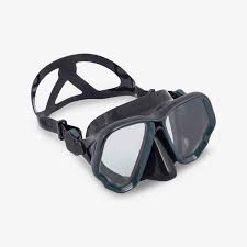 Careta de Buceo Subea Dual 500 Negro para Adultos