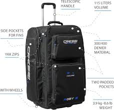 Cressi Moby 5 - Mochila Grande con Ruedas