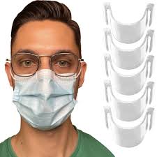 Pinzas Nasales Antivaho Transparentes para Mascarilla