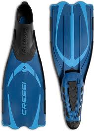 Aletas de Buceo Cressi Pluma Azul 41/42