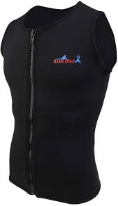 Chaleco Neopreno Unisex 2mm para Buceo y Pesca