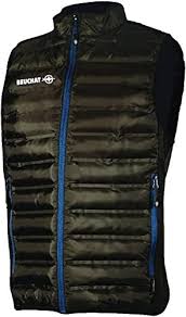 Chaleco Acolchado BEUCHAT - Negro/Azul Profundo - Talla S