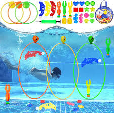 BARAKYEG: 27 Piezas de Juguetes de Buceo para Diversión en la Piscina